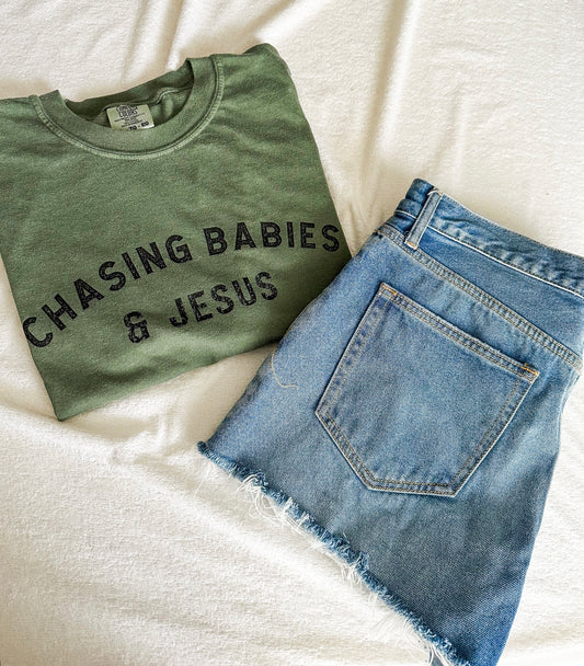 Chasing Babies & Jesus - Moss